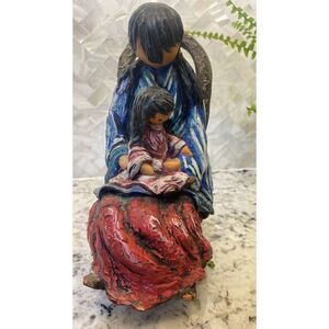 DeGrazia QUIET MOMENT Navajo‎ Mother & Child Figurine #CC9909 Goebel 1999 Gifts